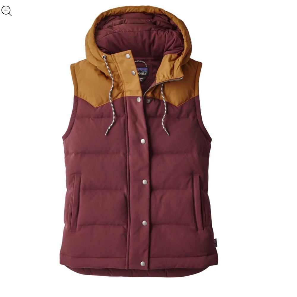 Women’s Patagonia Down Bivy Hooded Vest | Size Small